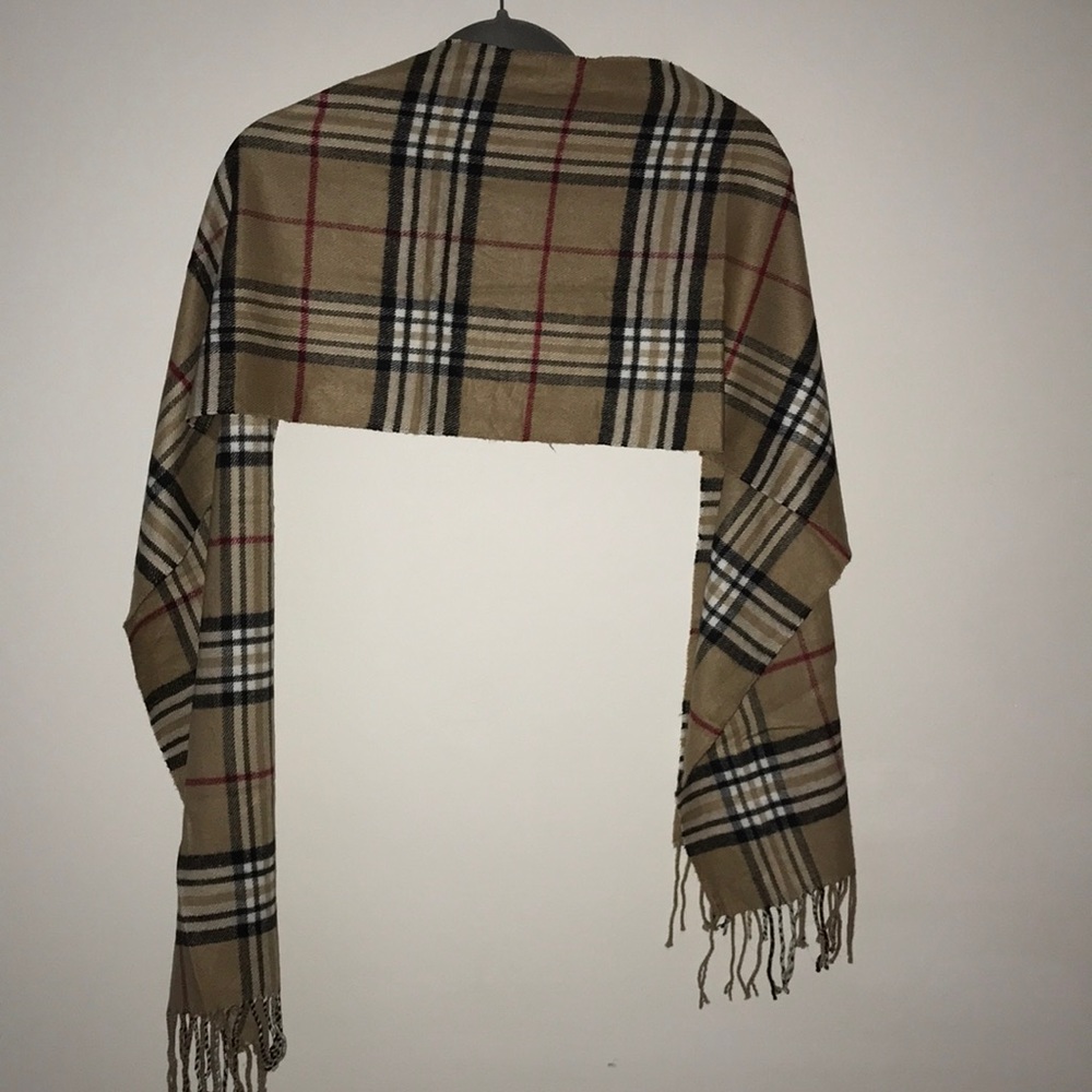 Burberry patterned scarf